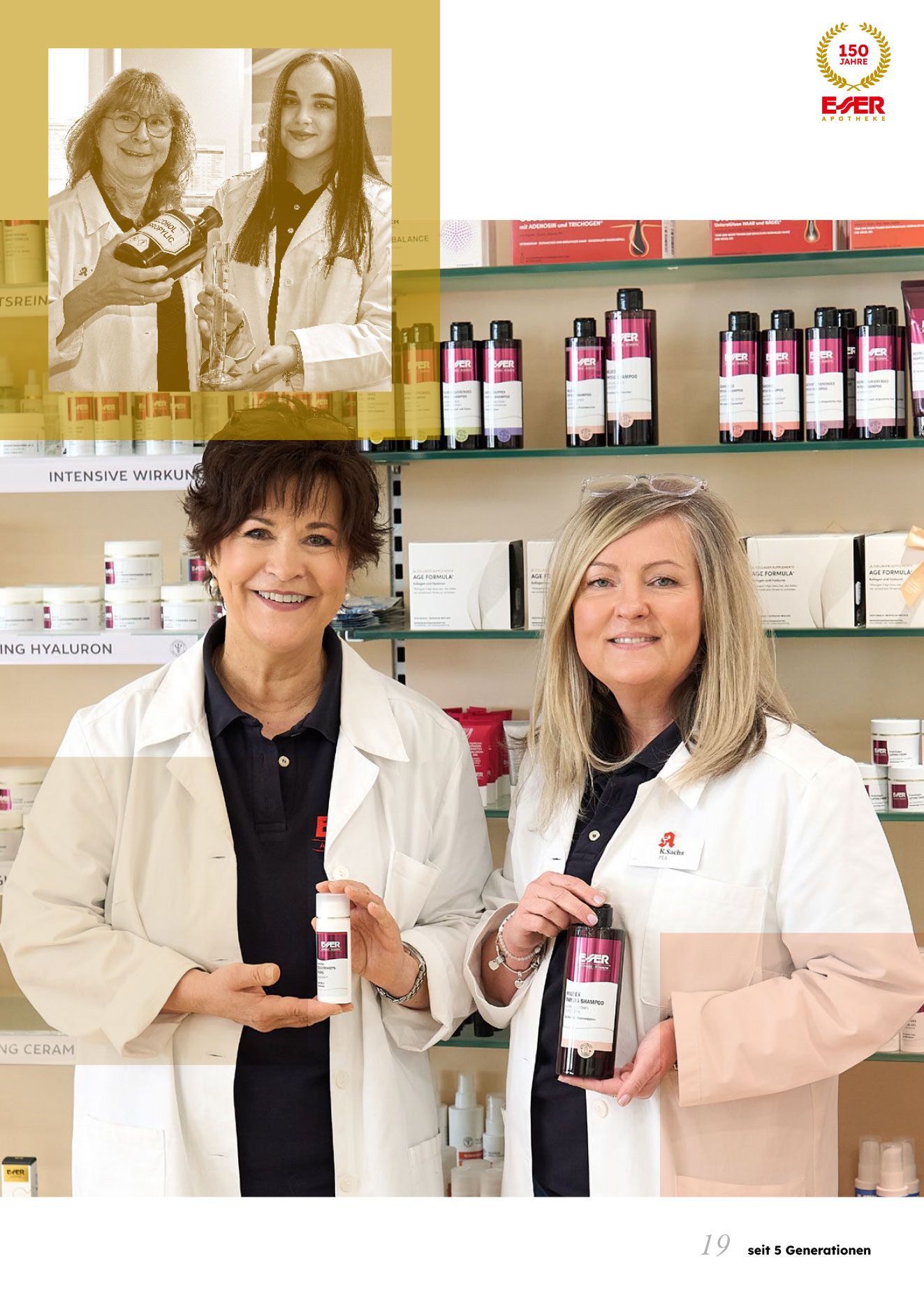 Broschüre, 150 Jahre Esser Apotheke