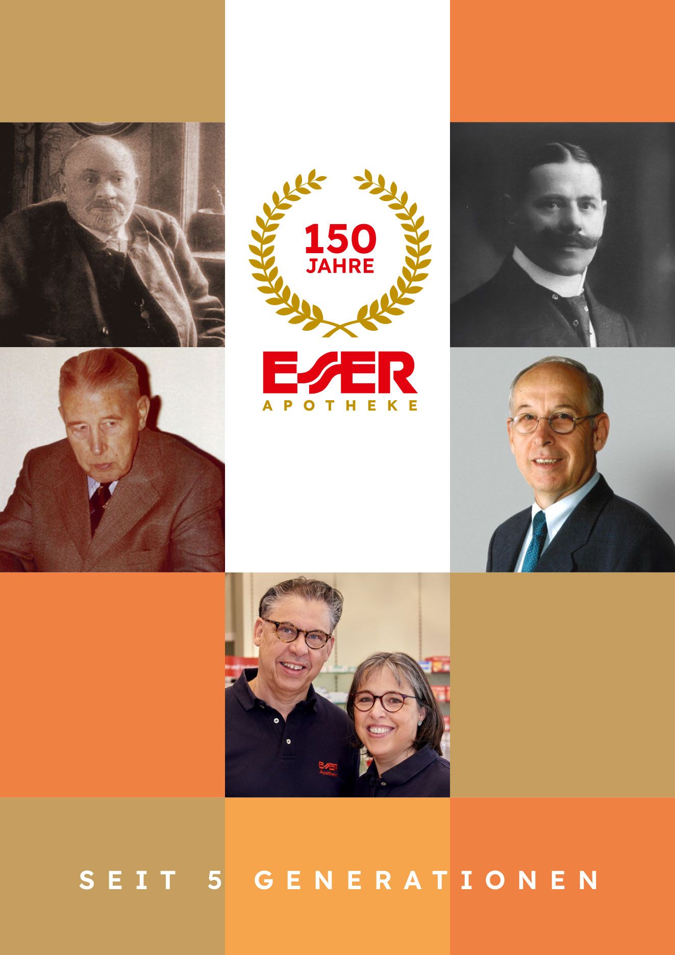 Broschüre, 150 Jahre Esser Apotheke
