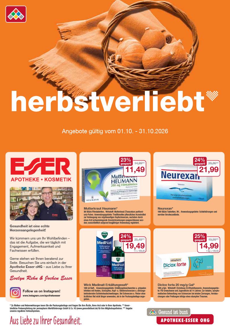 Angebotsflyer Oktober 26