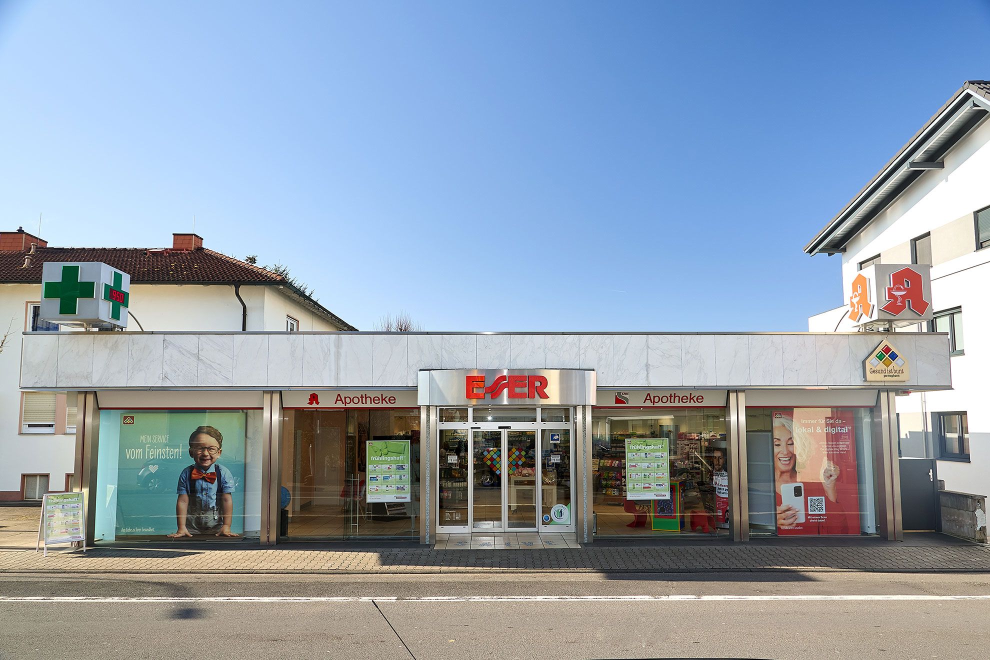 Aussenansicht Apotheke Esser